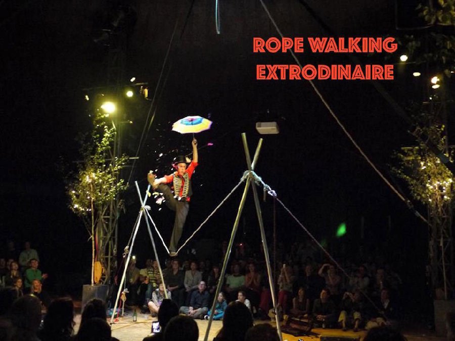 Rope Walking extrordinaire